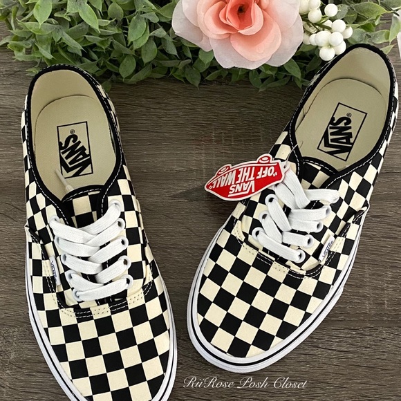 Vans Shoes - New W/ Box Vans Authentic Checkered Shoes